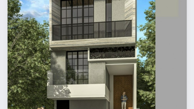 Dijual Rumah Baru Wisata Bukit Mas Madrid Surabaya NEW Split Level 2,5 Lantai Modern Design