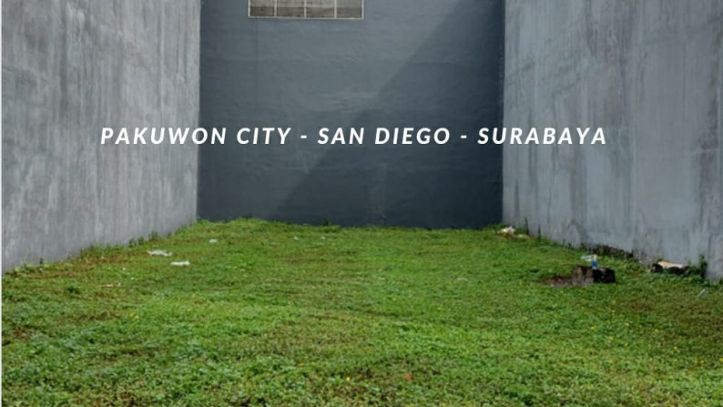 Dijual Tanah Kavling Pakuwon City San Diego - Surabaya Timur-  STRATEGIS Lokasi