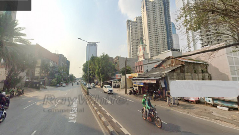 Tanah Komersial Luas 422m Tanah Abang diantara Sudirman Park - Citiwalk Sudirman