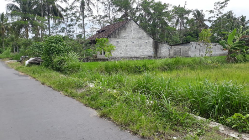 TANAH SAWAH SELUAS 710 METER PERSEGI DI JL PAKISAJI, PAKEM,SLEMAN