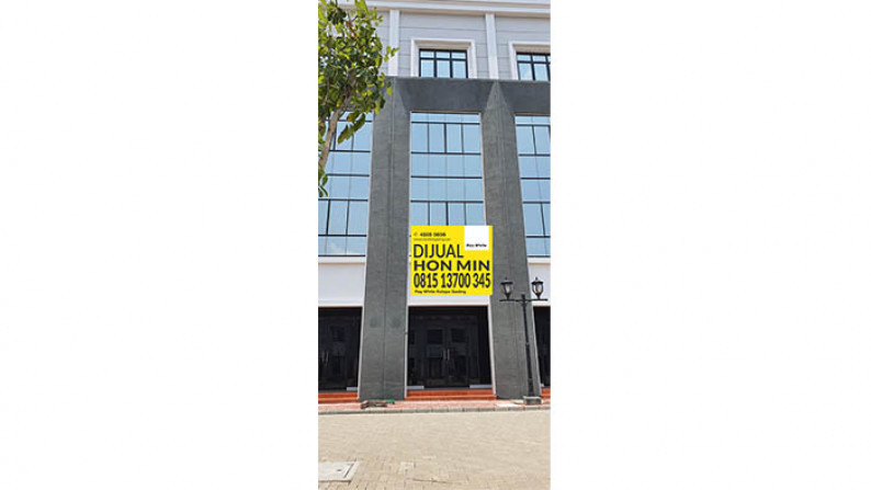 Rukan Sedayu City Boulevard Kelapa Gading Luas 4,5x17m2, Sisa tinggal 1 Unit