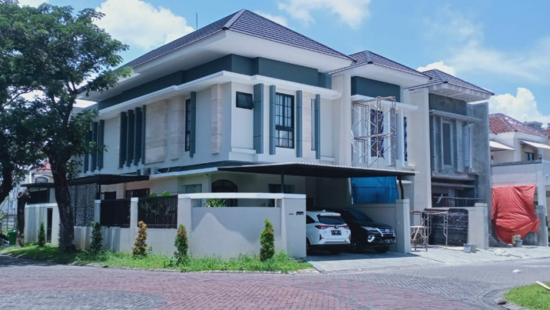 Dijual Rumah Baru Wisata Bukit Mas Surabaya Modern 4 +1 K.Tidur - Carport 2 Mobil