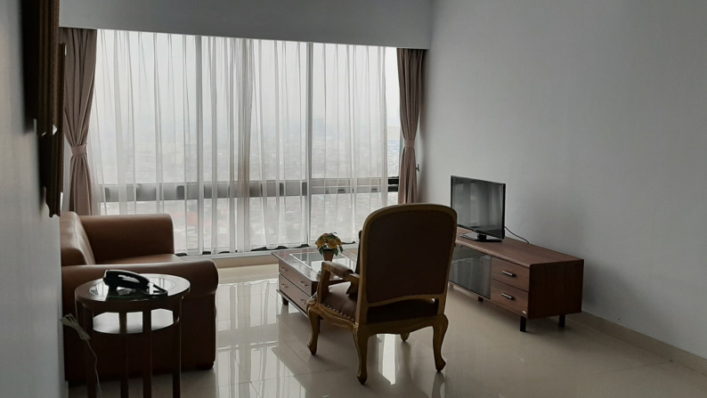 Apartment 2BR Taman Anggrek Fully Furnished Lokasi Strategis - sudah Renovasi