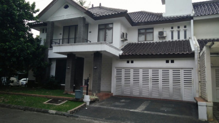 RUMAH DALAM CLUSTER,SECURTY 24 JAM,BAGUS DI SEKTOR 6 BINTARO JAYA