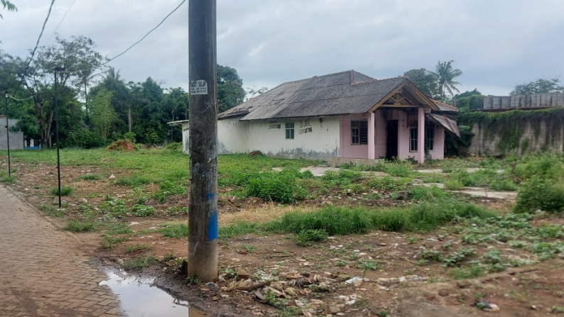 Dijual tanah di daerah sepatan tangerang depan jalan raya 