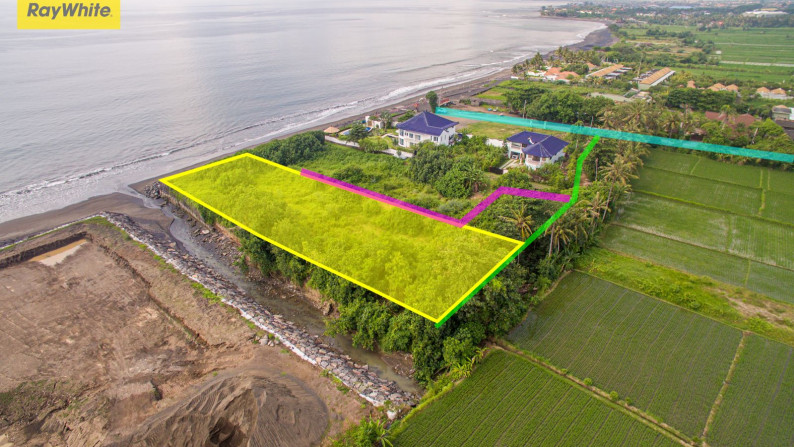 Land Freehold Beachfront in great Location Beyond Sanur