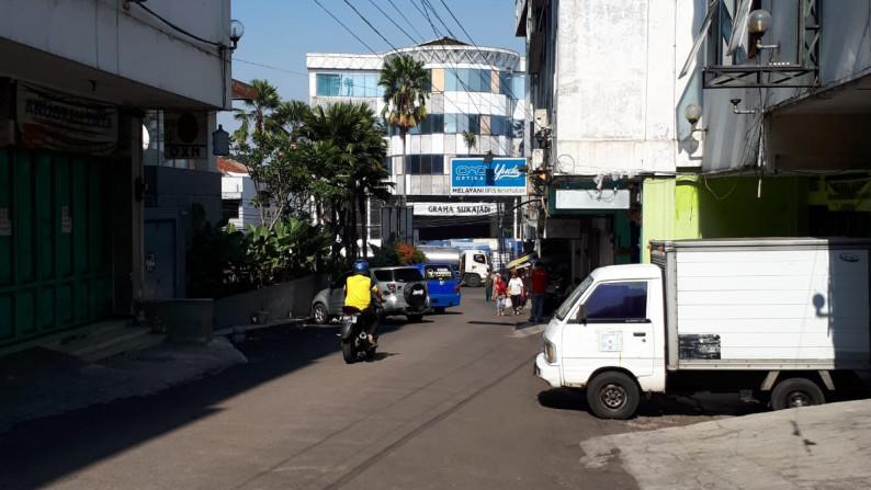 Dijual Ruko 3,5 Lantai di Sukajadi Bandung Dekat Rumah Sakit Hasan Sadikin