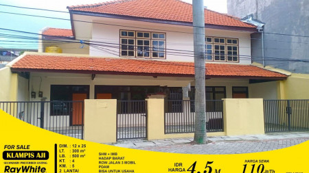 Rumah 2 lantai di Klampis Aji Tengah, Surabaya