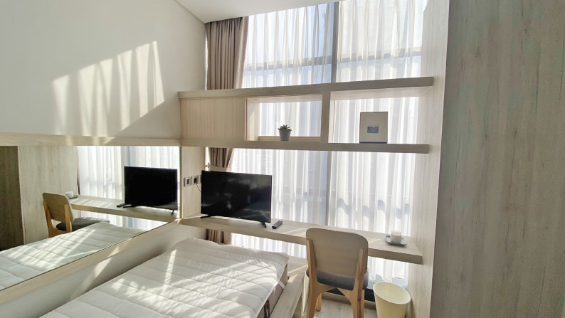 Apartemen 2 Bedroom, Furnished, Lokasi Strategis di Sudirman Suites, Jakarta Pusat