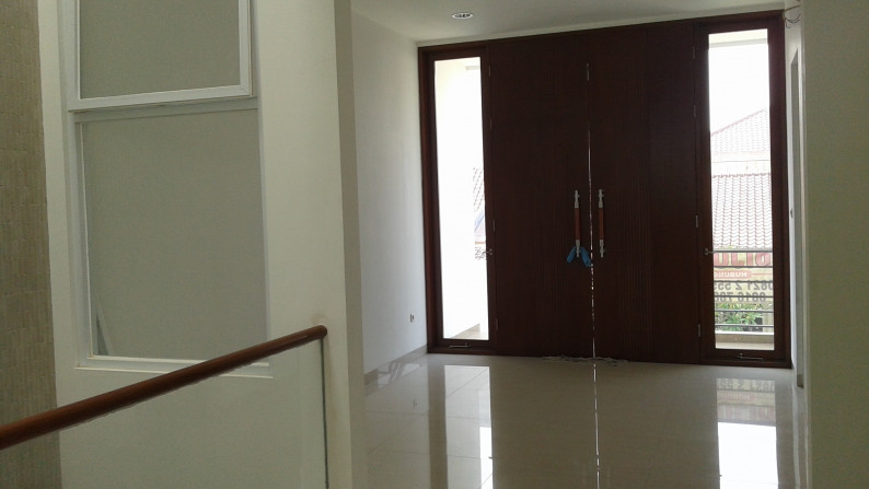 Brand new modern minimalist house in Puri Indah near school & market