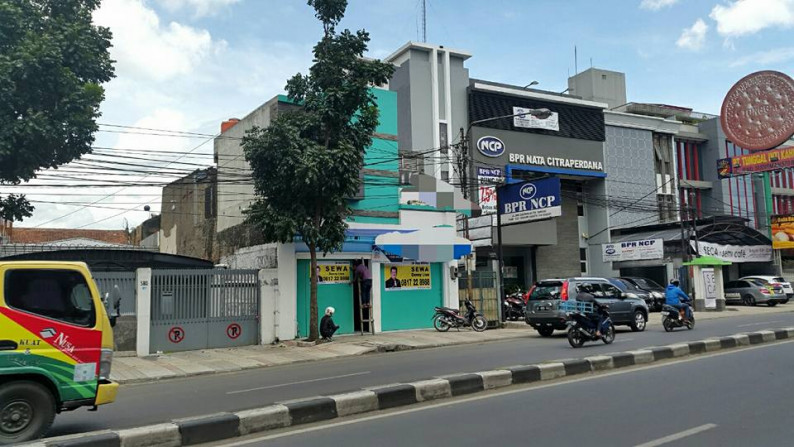 Ruko komersial 2 lantai di Jalan Jend. Sudirman Mainroad STRATEGIS tengah Kota