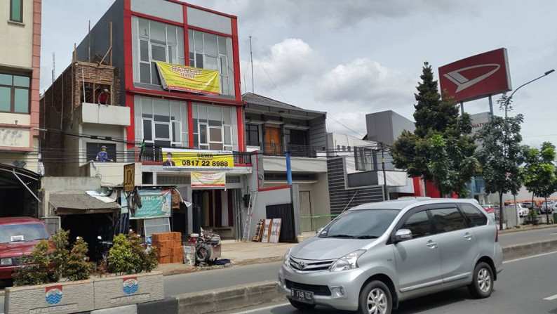 Ruko 3 LANTAI Strategis di Jalan Raya Cibeureum Mainroad sebelah Daihatsu