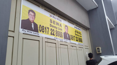 Dijual / disewakan Ruko baru 2 lantai di Cijagra, sayap Soekarno Hatta, 50 meter ke gerbang Batununggal