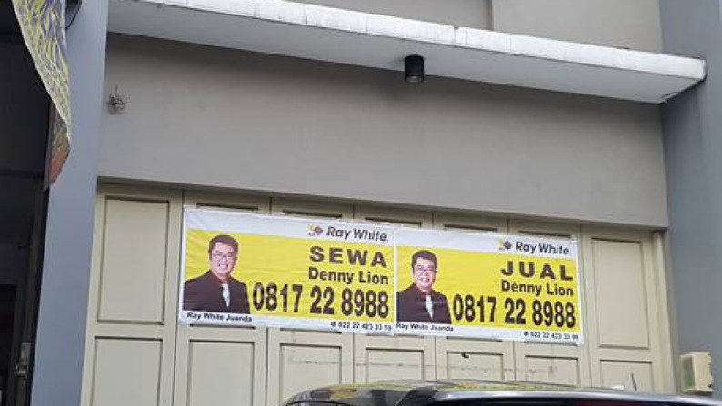 Dijual / disewakan Ruko baru 2 lantai di Cijagra, sayap Soekarno Hatta, 50 meter ke gerbang Batununggal