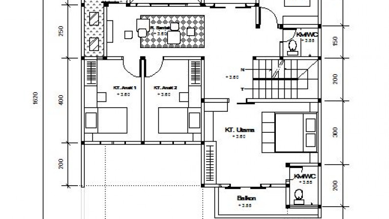 Rumah Baru,3 lantai di Bandung Jawa Barat