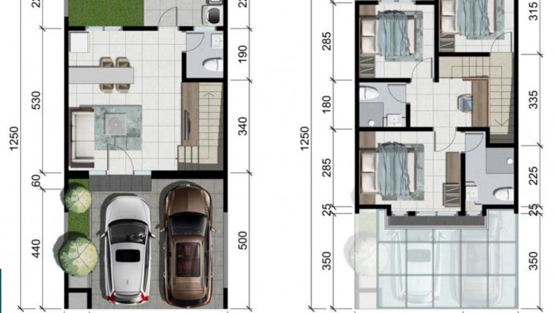 Rumah Baru Gress di Citraland Cluster Crystal Golf, Full Furnished