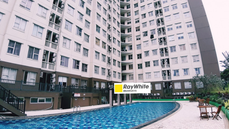 DIJUAL APARTEMEN CASABLANCA MANSION, JAKSEL, LANTAI 8, POOL VIEW, 3 BEDROOMS