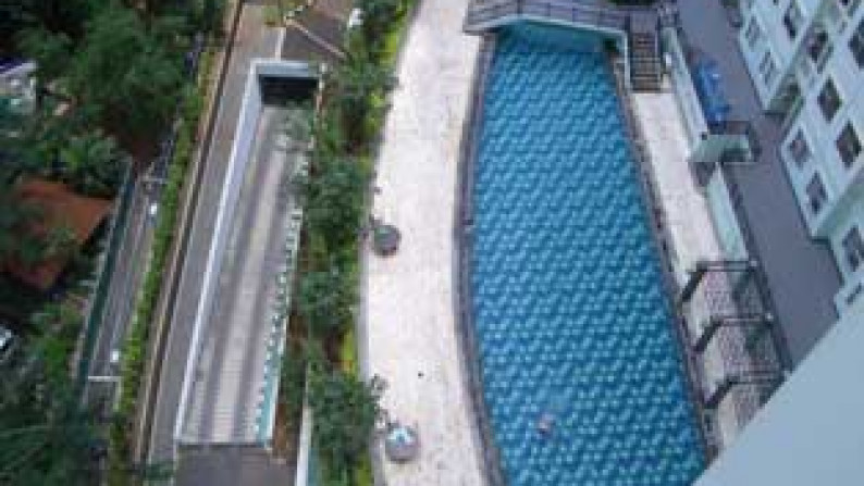 DIJUAL APARTEMEN CASABLANCA MANSION, JAKSEL, LANTAI 8, POOL VIEW, 3 BEDROOMS