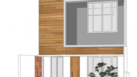 Rumah Dengan Interior dan Exterior Elegan dan Hunian Nyaman @Bintaro