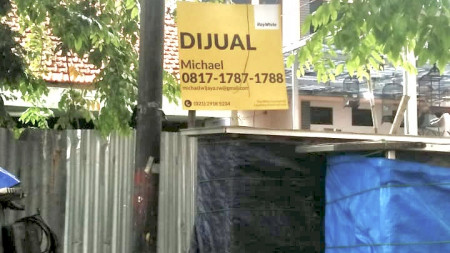 Dijual Tanah & Bangunan Harga Dibawah Pasaran Di Jl. Kramat Jaya Baru, Jakarta Pusat