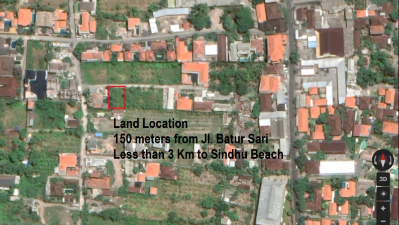 Under Market Price Land For Leasehold in Sanur