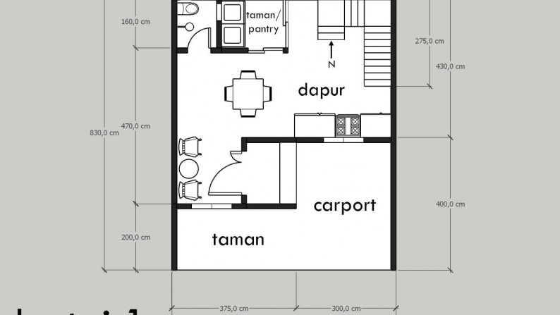 Rumah Minimali Strategis @Edenvale Town House, Pangkalan Jati, Cinere