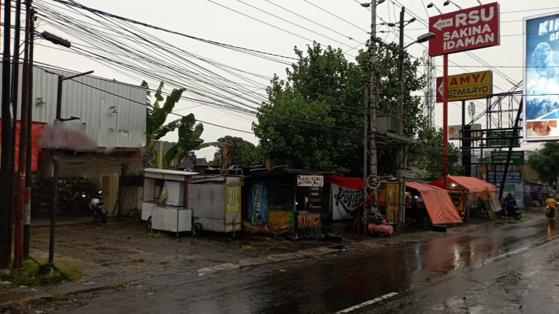 Tanah Bonus Bangunan Komersil 2 Kamar Dekat TVRI Jl Magelang Sleman