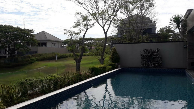 Dijual Rumah Raya Bukit Golf Internasional Citraland Surabaya - MARMER - Pool - Furnished - Row Jalan BESAR LUAS