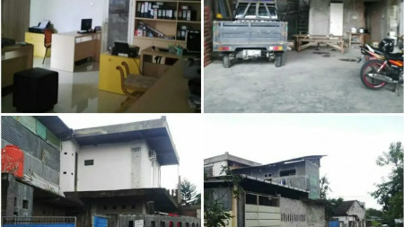 Dijual Gudang Workshop + Kantor Wisma Lidah Kulon - Lakarsantri - Surabaya Dekat Citraland - MURAH - LUAS