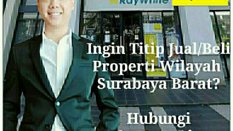 Dijual Rumah Baru Babatan Pratama Wiyung Surabaya NEW 4+1 K.Tidur + PRIVATE Balkony LUAS - Carport 2 Mobil