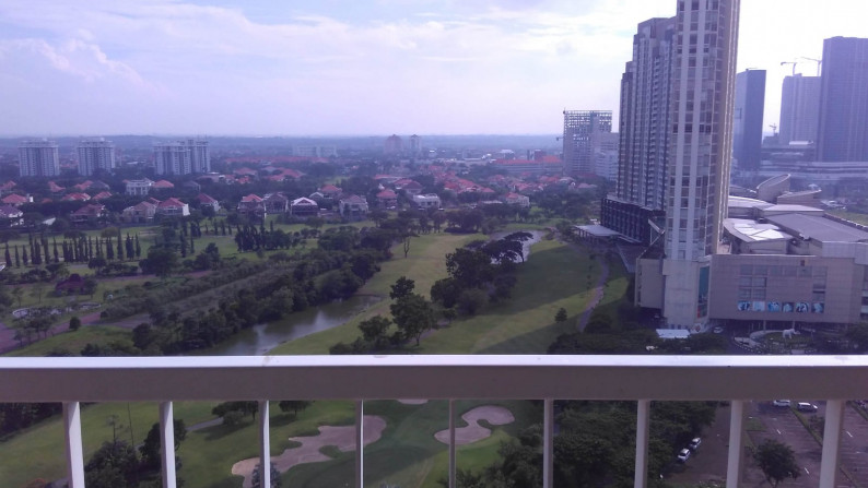 Dijual Unit 2 Bedroom Apartemen Puncak Bukit Golf View Golf Harga Ekonomis