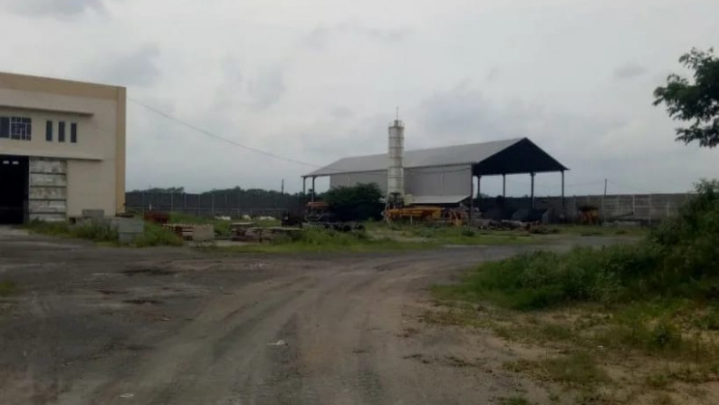 Dijual Eks Pabrik Beton Holcim 2,4 Ha - Raya Pantura - Tongas - Probolinggo - Strategis Nol Jalan Raya 