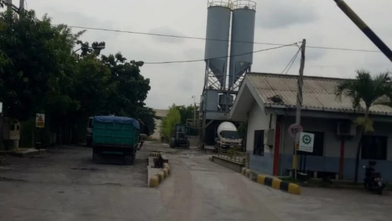 Dijual Eks Pabrik Beton Holcim 2,4 Ha - Raya Pantura - Tongas - Probolinggo - Strategis Nol Jalan Raya 