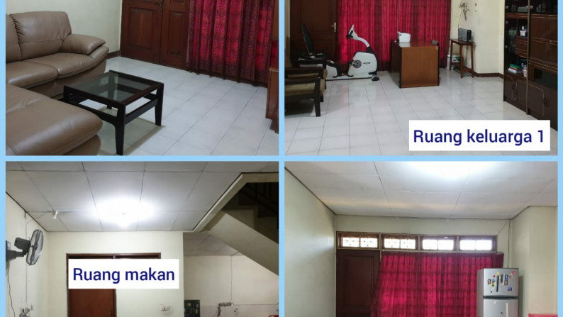 Jual Rumah 2 Lantai di Perdana Kusuma - Komp. BNI 46 - Angke - Jakarta barat