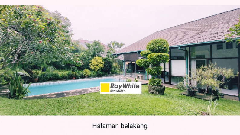 DIJUAL RUMAH DI JALAN BDN, CILANDAK, BELAKANG CITOS, HADAP TIMUR, PRIVATE POOL, SHM