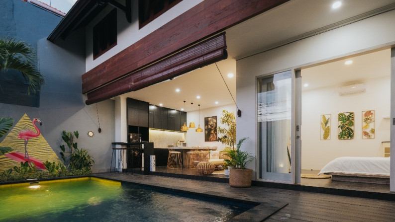 3 Bedrooms Modern Tropical Style For Sale in Seminyak