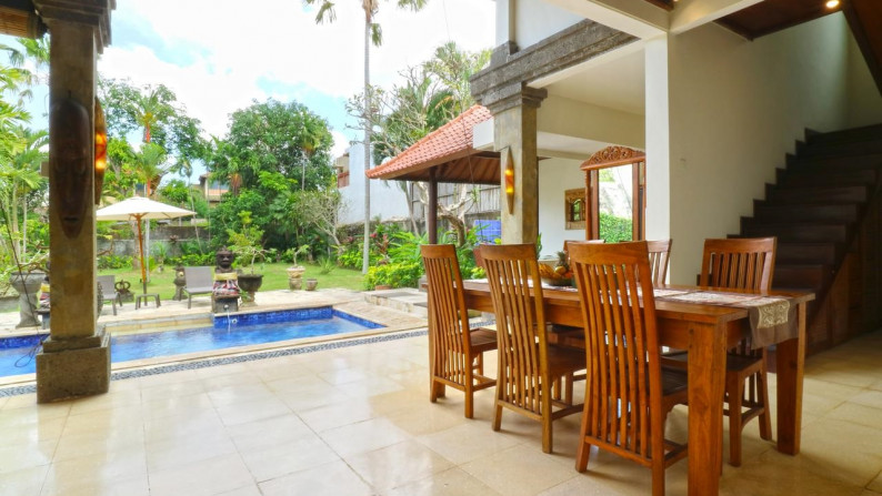 Freehold Villa Close To Canggu And Seminyak Walking Distance To The Beach