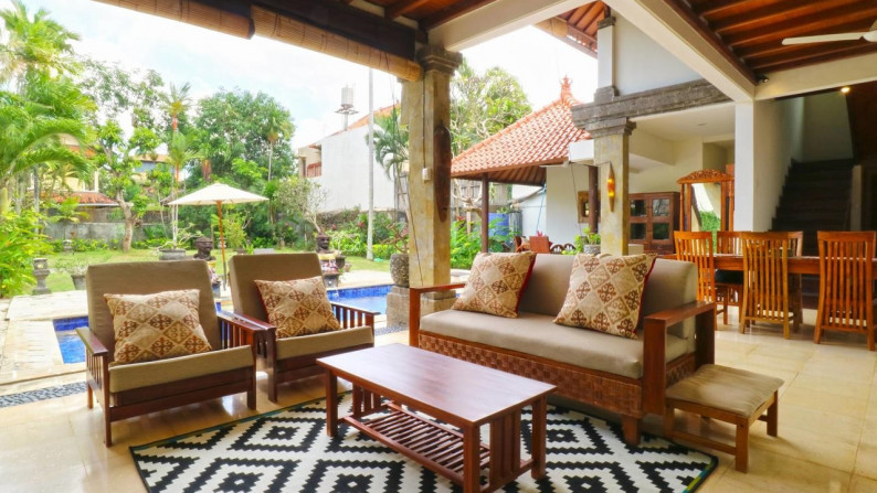 Freehold Villa Close To Canggu And Seminyak Walking Distance To The Beach