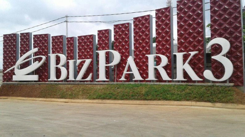 Turun Harga Dijual Gudang Gandeng 2 Unit di Bizpark 3 Kranji Bekasi 