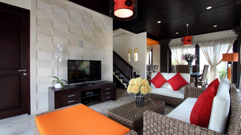 Freehold Modern Villa 2 Units In Complex Jimbaran With Sea View