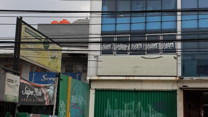 Ruko kesehatan pinggir jalan bintaro lokasi strategis Jakarta Selatan