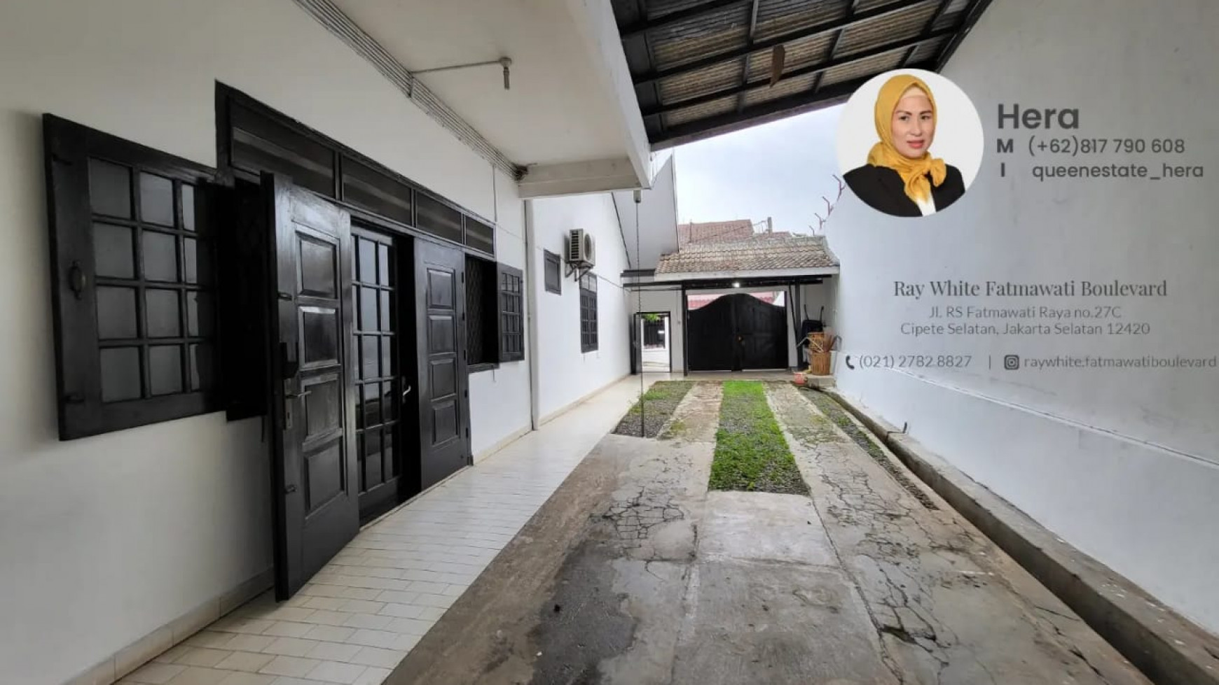 Dijual Rumah hitung tanah cocok utk cluster atau gudang area jatibening bekasi 