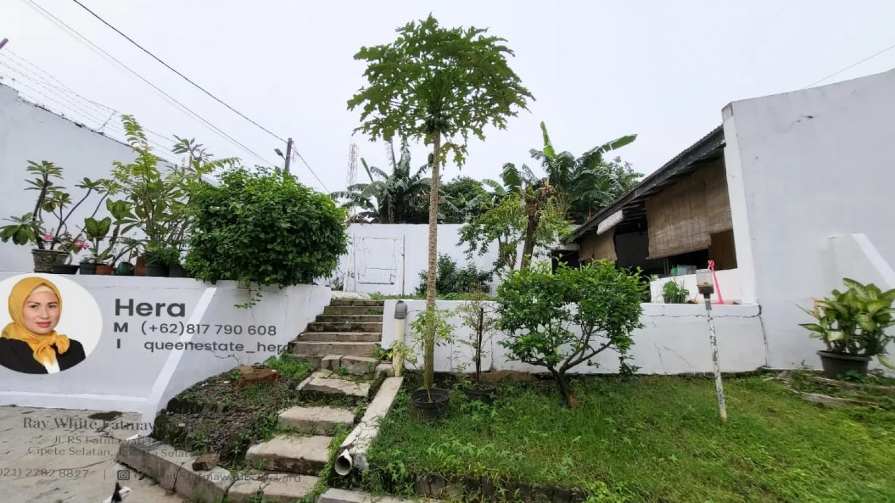 Dijual Rumah hitung tanah cocok utk cluster atau gudang area jatibening bekasi 