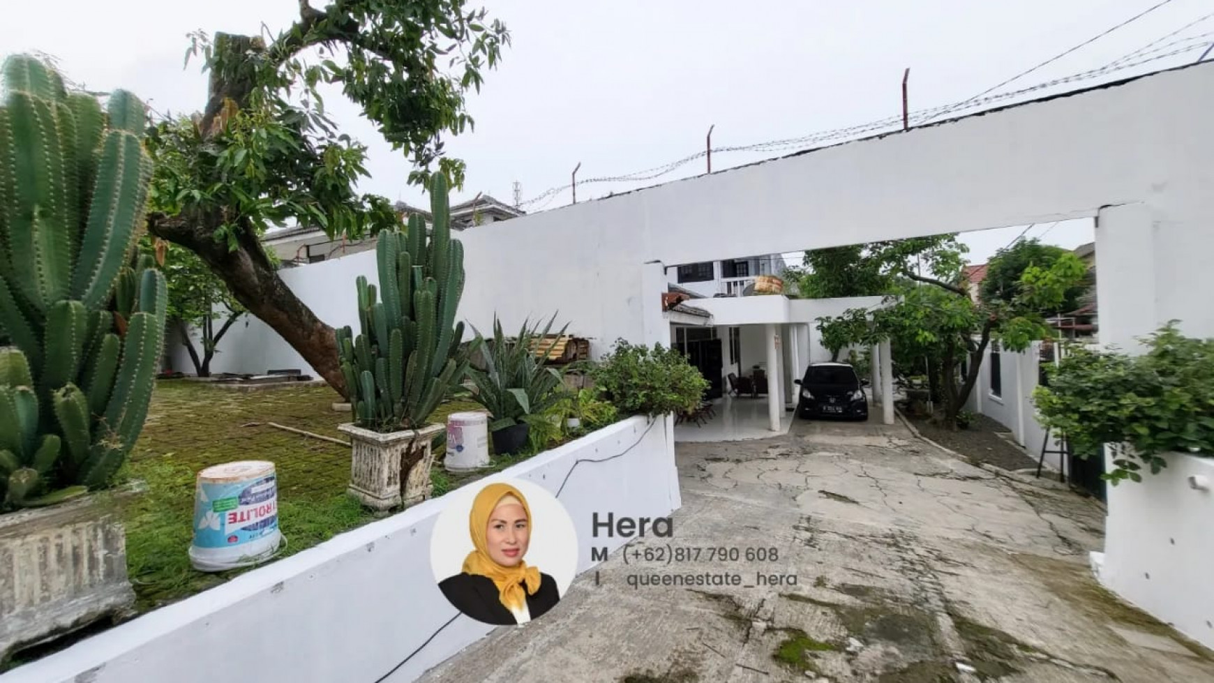 Dijual Rumah hitung tanah cocok utk cluster atau gudang area jatibening bekasi 