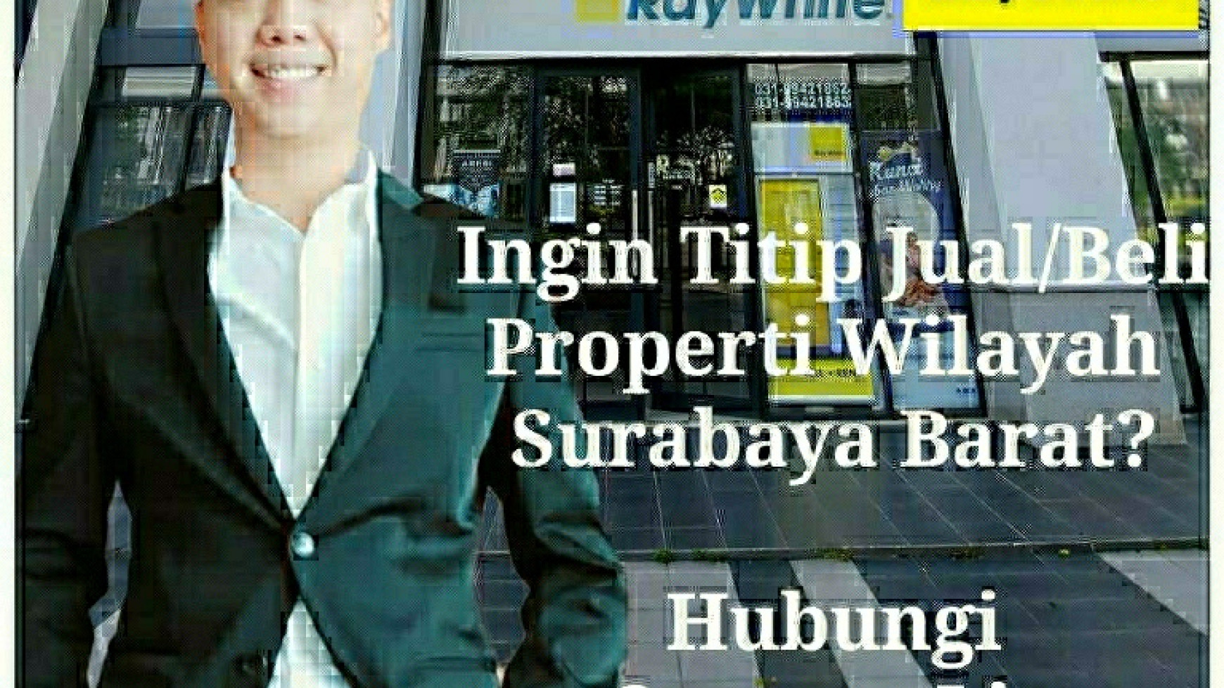 Dijual Rumah Baru Royal Residence Wiyung - Raya Luar Cluster - TerLUAS - MURAH + PAGAR