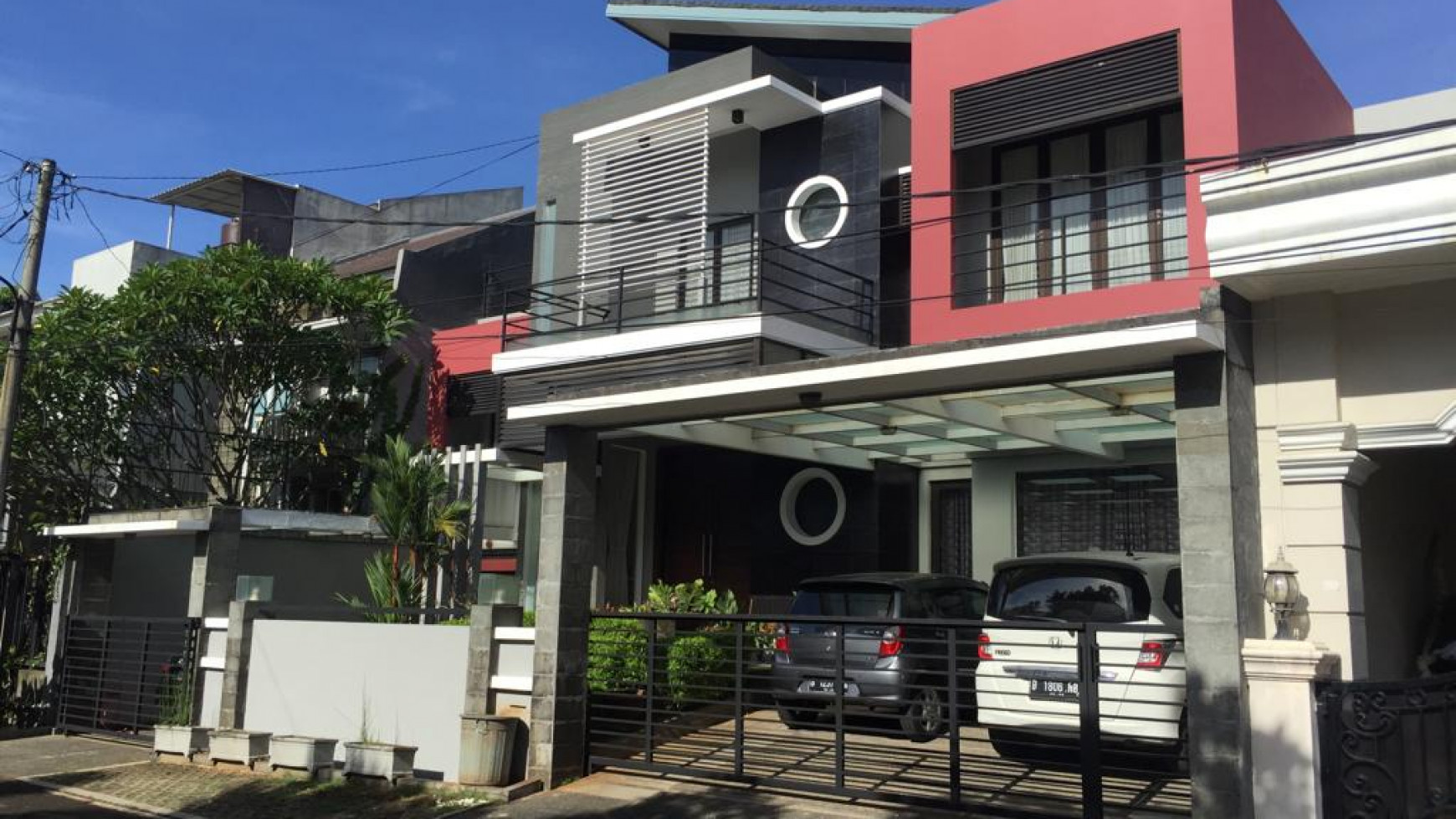 Rumah 5 menit BSD CITY , Lay Out Minim sekat