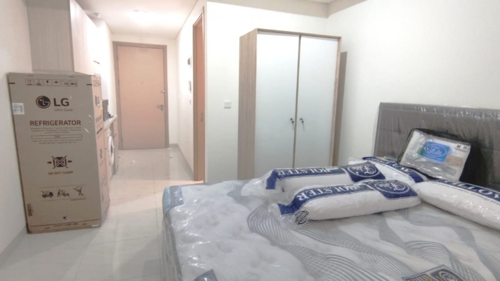 Apartemen Semi Furnish Lantai Penthouse Type Studio, Di Sedayu City Kelapa Gading Luas 29m2