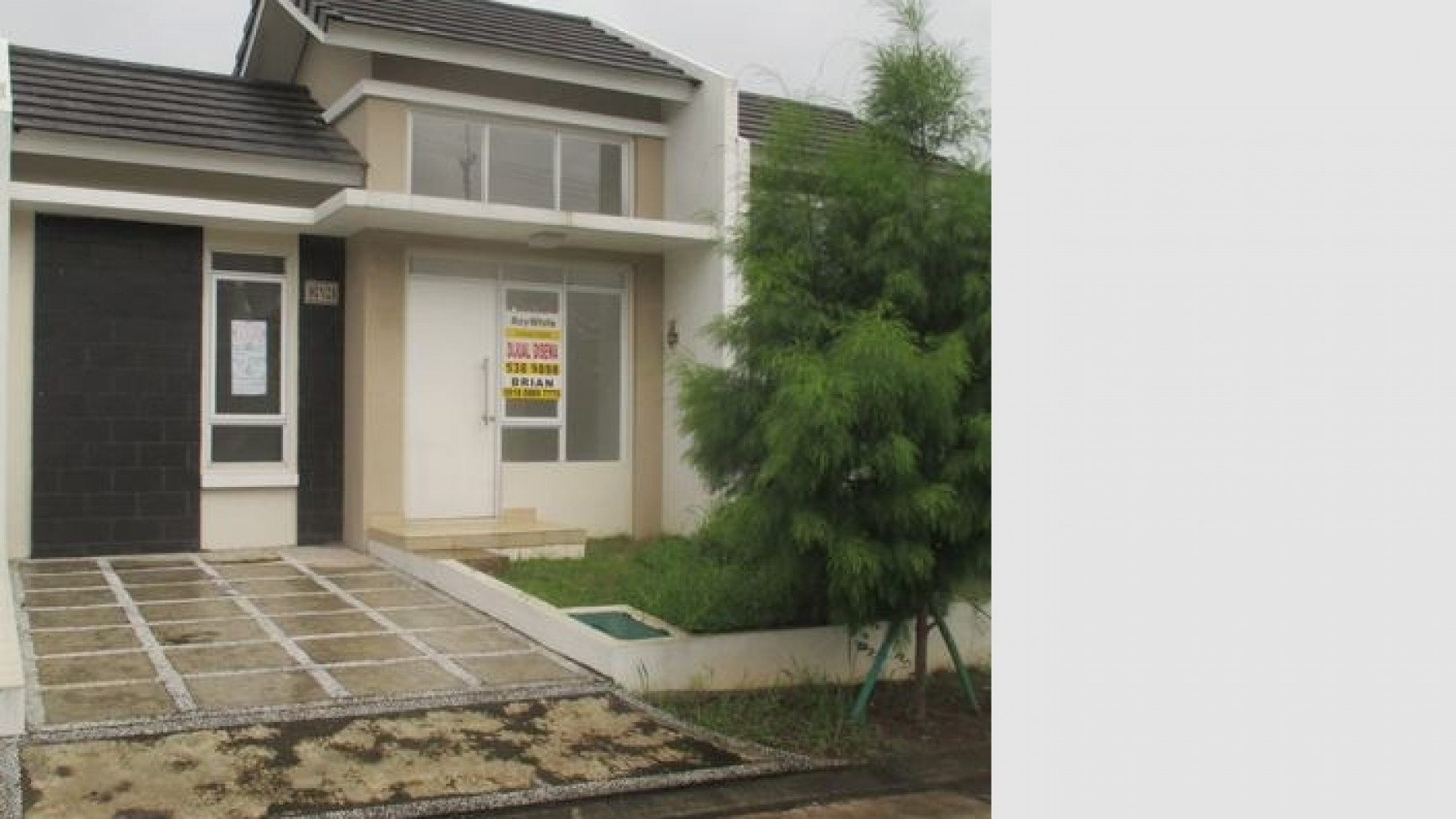 rumah di serpong natura jalan gardenia tangerang, strategis, murah, siap huni