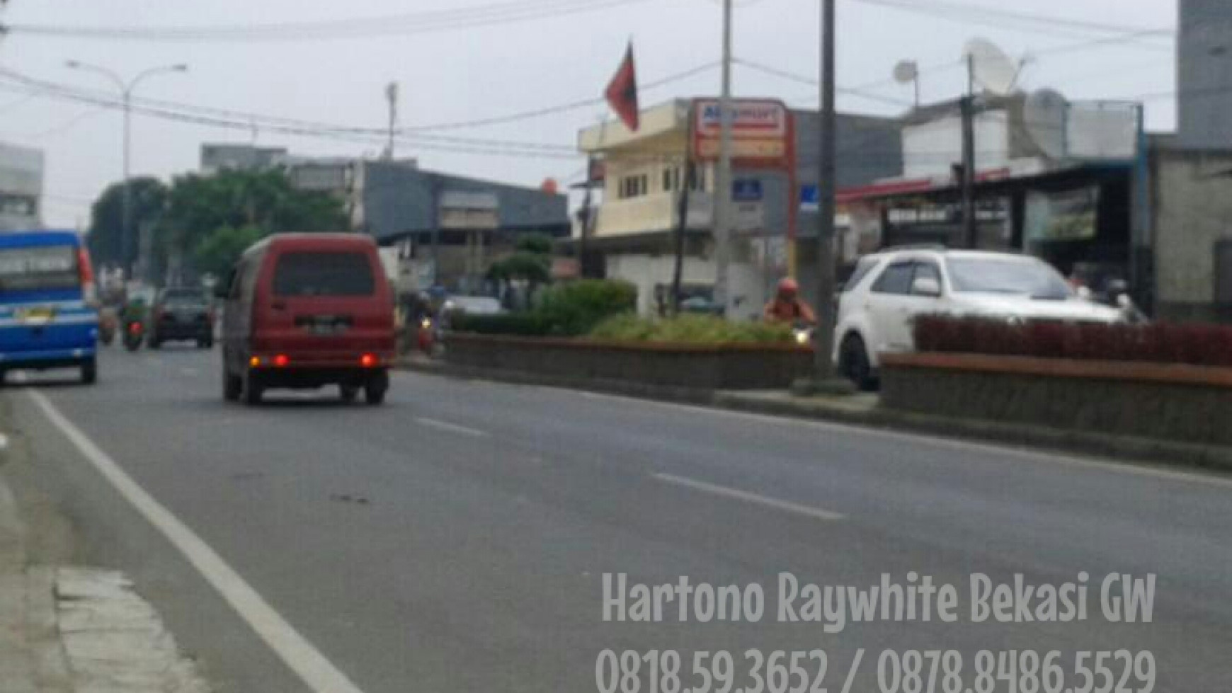 Jalan Teuku Umar Cibitung tepi jalan utama - Dijual Cepat.