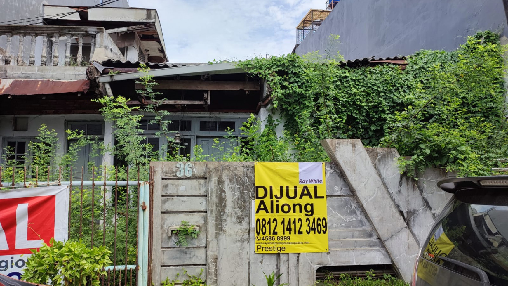 Rumah Tua Hitung tanah, Murah Lokasi Ok di Pluit Jakarta Utara